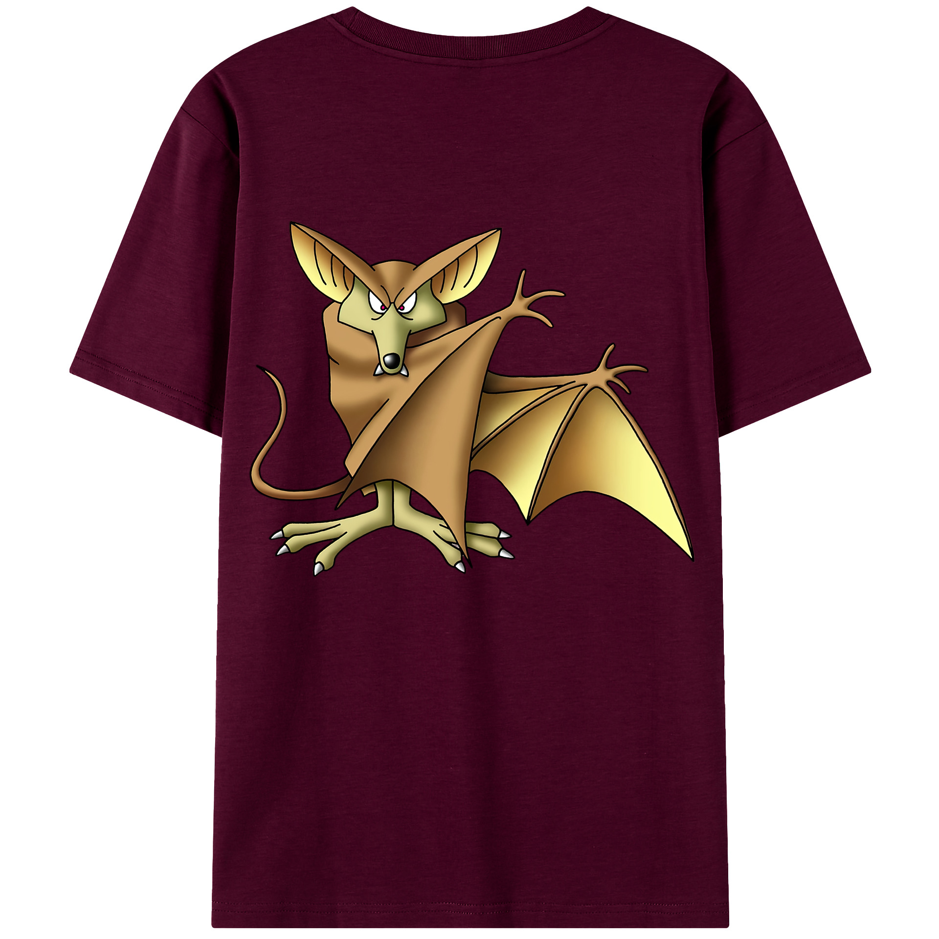 （画像用） ドラゴンクエスト Doragon Kuesuto Dragon Quest レディース半袖Tシャツ(バックプリント)